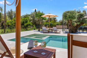Luxury Waterfalls Villa Nidri Privet Pool Jaccuzi
